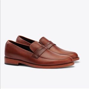 Nisolo Mens Chamberlain Penny Loafer - Brandy